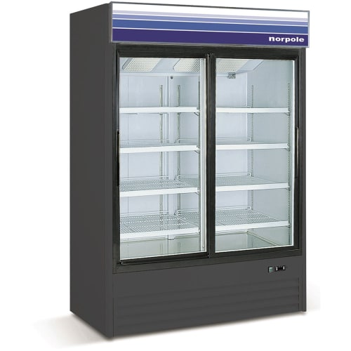 Norpole 45 Cuft. Double Door Merchandiser Freezer